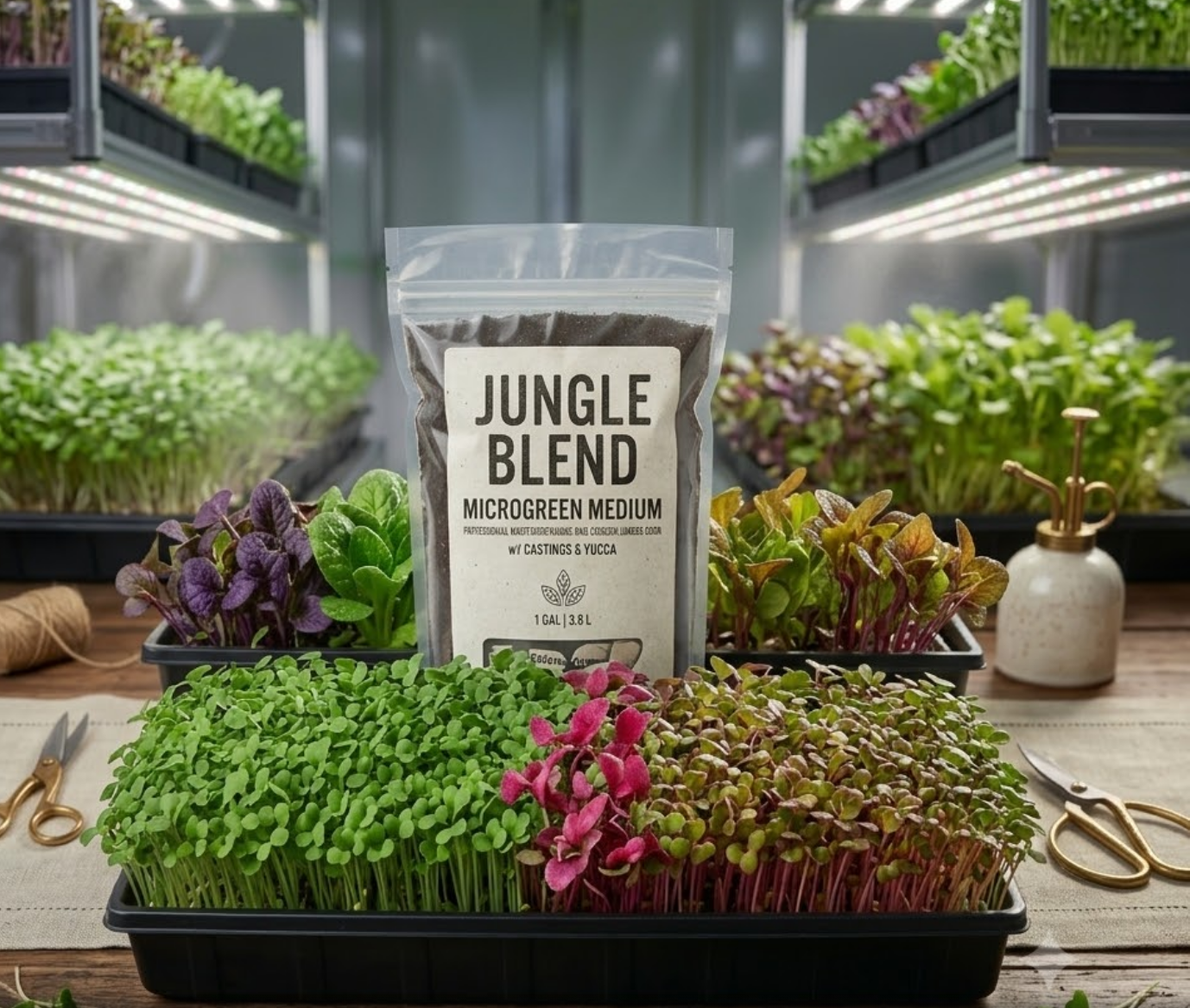 Jungle Blend Microgreen Soil Medium
